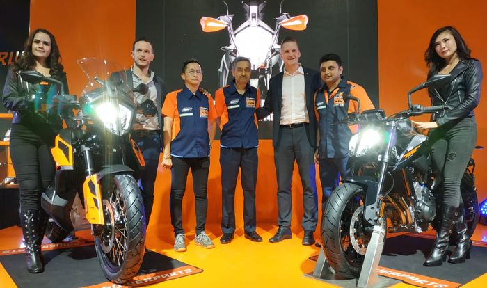 KTM 790 Adventure dan KTM 790 Duke remi diluncurkan di ajang Jakarta Fair Kemayoran 2019.