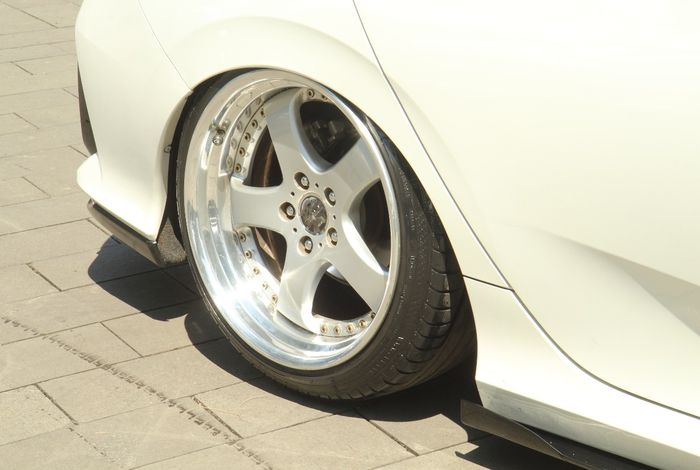 Pelek pilihan Rendy, aman dalam sepatbor