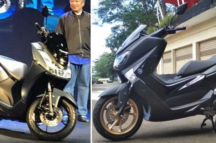 Yamaha Lexi 125 dan Yamaha NMAX puny perbedaan pada area pijakan kaki