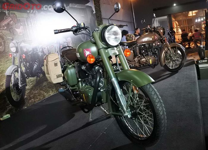 Motor ini usung basis Royal Enfield Classic 500