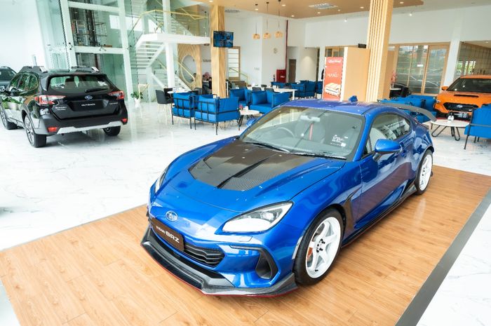 Ilustrasi lini model Subaru di Indonesia