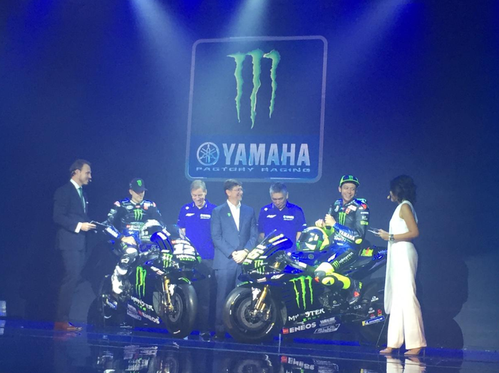 Tampilan YZR-M1 baru Monster Energy Yamaha MotoGP 2019