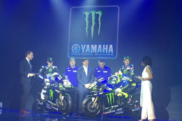 Tampilan YZR-M1 baru Monster Energy Yamaha MotoGP 2019
