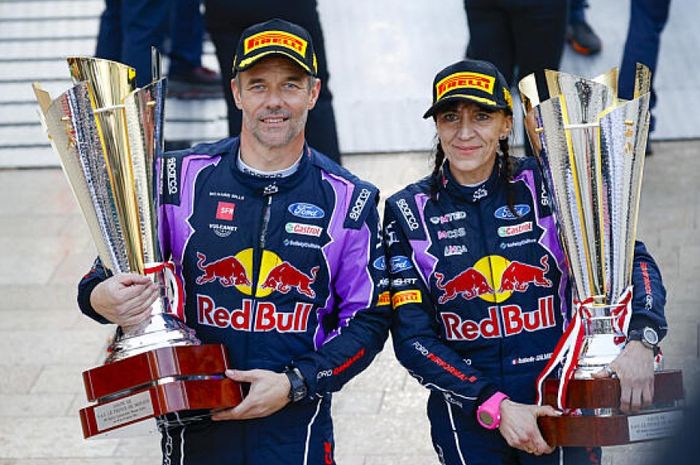 Sebastien Loeb dan co-driver Isabelle Galmiche menang di Reli Monte Carlo 2022
