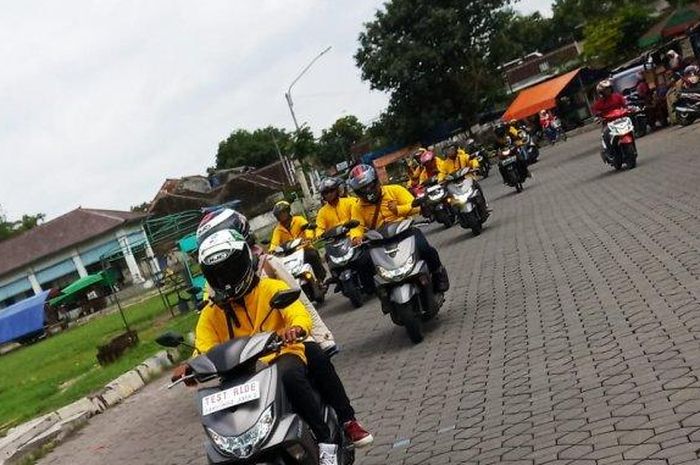Perjalanan berkendara dengan Yamaha FreeGo keliling Kota Solo