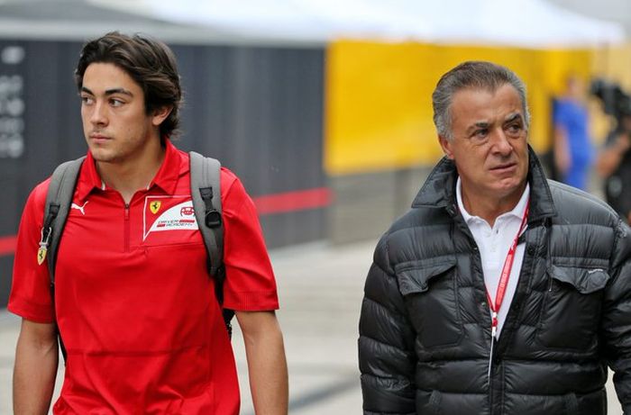 Jean Alesi menyebut Giuliano sudah dipecat dari Ferrari Driver Academy