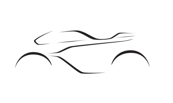 Konsep desain yang dirilis Aston Martin sebagai teaser