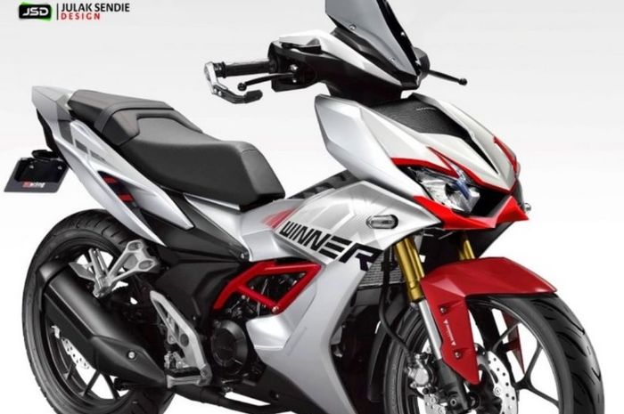 Modifikasi digital Honda Winner X 150