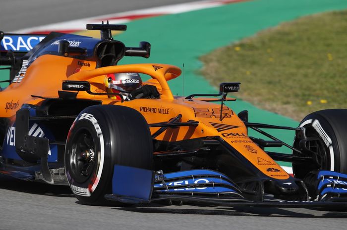 Sasis McLaren MCL35 bermesin Renault, tahun depan dipakai untuk mesin Mercedes