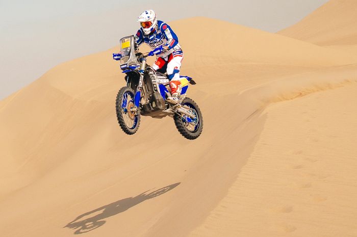 Xavier de Soultrait menjadi aset kuat bagi tim pabrikan Yamaha di Reli Dakar 2018