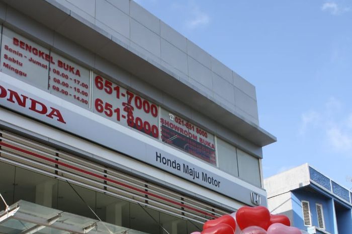 Dealer Honda Maju Motor Sunter, Jakarta Utara.