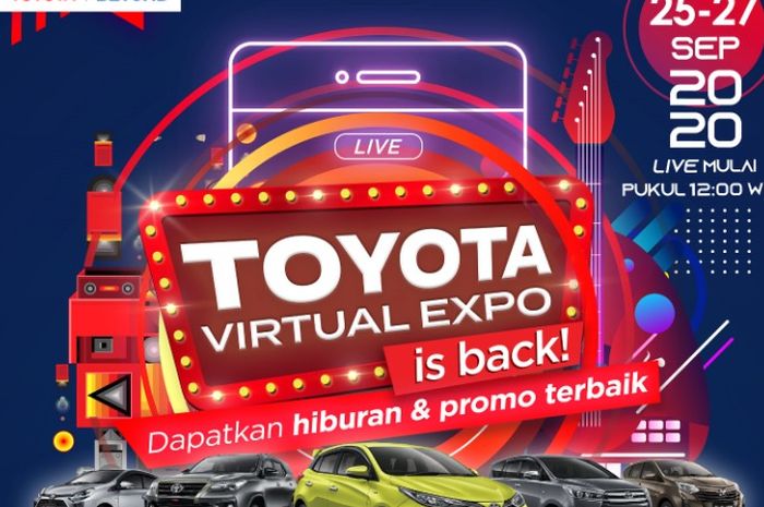 Gelaran Toyota Virtual Expo berskala nasional dan melibatkan semua jaringan dealer Toyota, yang berlangsung selama 3 hari dari 25&mdash;27 September 2020