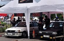 Indonesia Starlet Club Gelar Jambore, Adu Cepat di Lintasan Drag Race