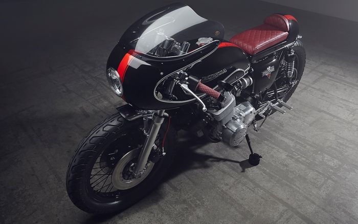 Honda CB750K &ldquo;La Poderosa&rdquo; custom cafe racer besutan Nick Acosta