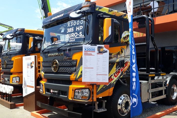 Shacman X3000 di Mining Indonesia 2024 