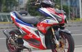 Modifikasi Yamaha Aerox Racing, Pakai Livery MotoGP, Kaki-kaki Mewah