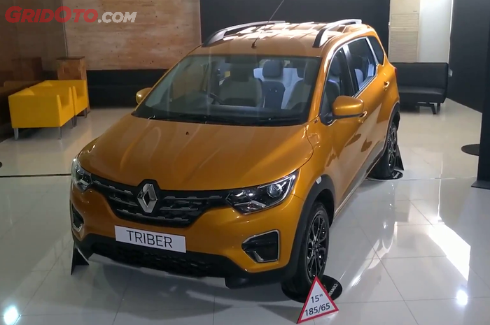 Meskipun mobilnya sudah 'diumbar' ke awak media, harga resmi Renault Triber masih ditutup rapat.