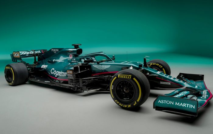 Tim Aston Martin resmi meluncur skuadnya, begini tampilan mobil baru Sebastian Vettel di Formula 1 2021
