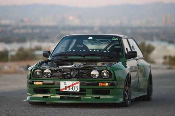 Modifikasi BMW Seri-3 E30 tampil sangar dengan julukan Gladiator Hulk