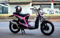 Suzuki Let’s Tanpa Baju, Ala Honda Zoomer, Warna Pink Bermakna Spesial