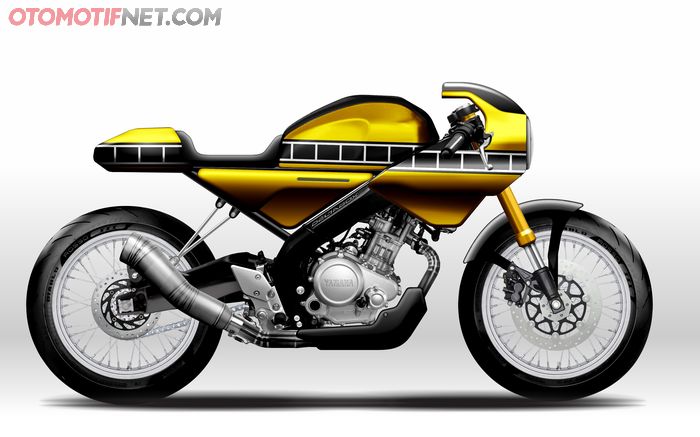 Yamaha XSR155 Cafe Racer