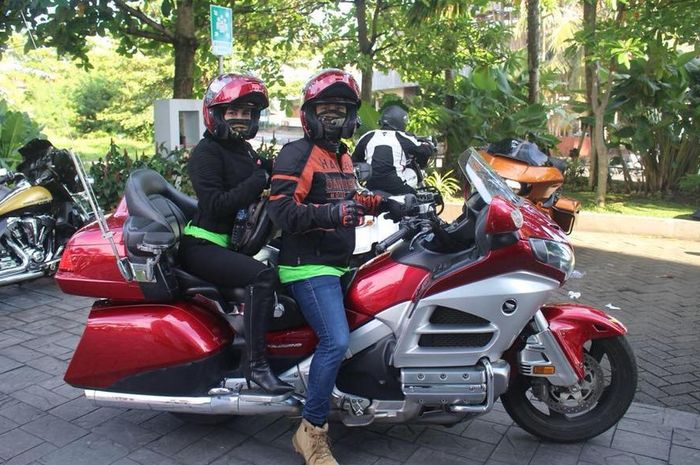 Honda Gold Wing yang hilang dibawa kabur berminggu-minggu