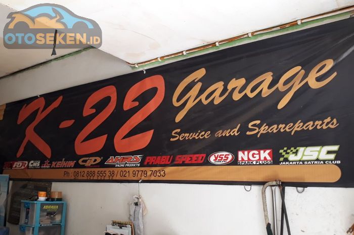 K-22 Garage, spesialis Suzuki Satria 120