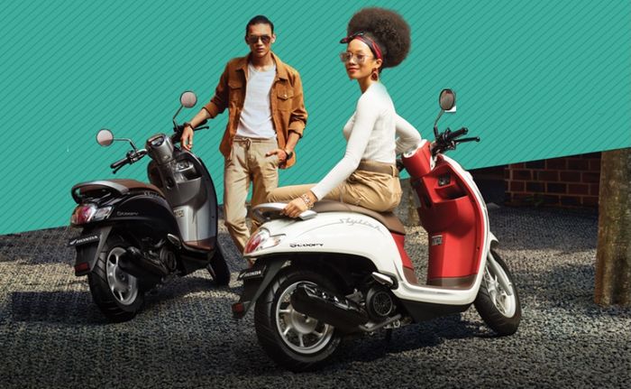 Desain Honda Scoopy versi saat ini