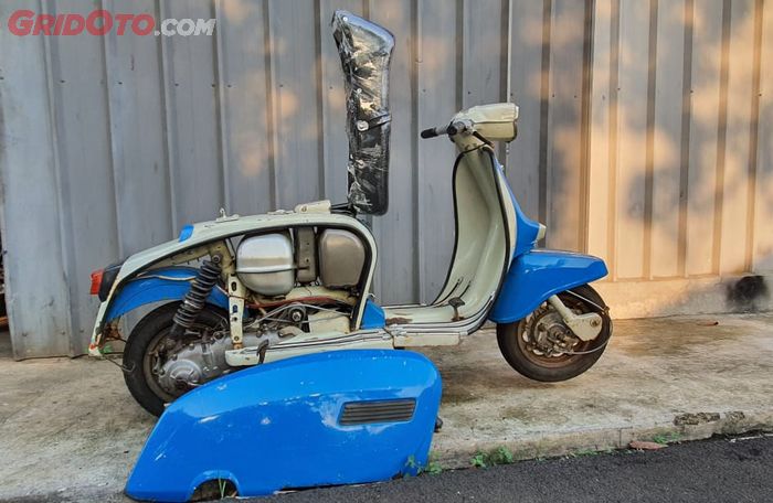 Lambretta kondisi rapih dan surat-surat lengkap tembus Rp 400 jutaan