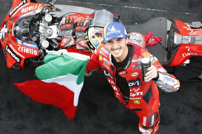 Francesco Bagnaia, kerasan membela tim pabrikan Ducati di MotoGP