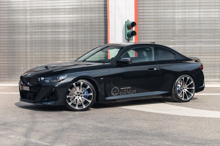 Modifikasi BMW Seri-2 M240i kena suntik vitamin Dahler, bengkel asal Swiss