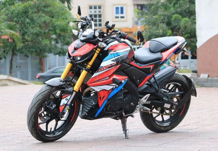 Yamaha TFX150 (Yamaha Xabre) dengan inspirais modif dari Kawasaki Z1000