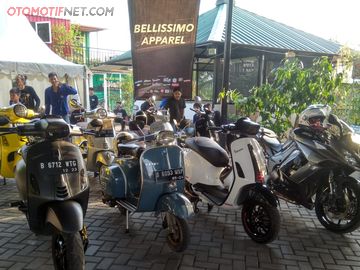 Sewindu Bellissimo Una Vespa, Usung Moto Veni, Vidi, Vespa! - GridOto.com