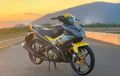 Yamaha MX King 150 Makin Unik dan Stylish Pasang Box Tengah 