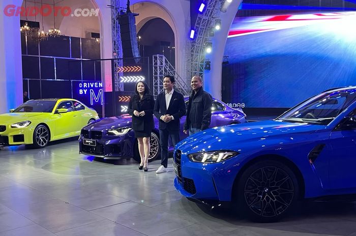 BMW Indonesia luncurkan 3 mobil baru berperforma tinggi, yakni M3 Competition Touring M xDrive, BMW M2 terbaru, dan BMW M2 CS.