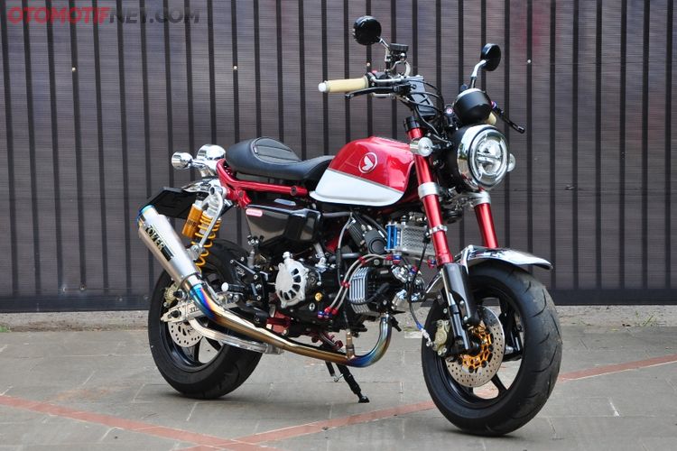 Honda Monkey 125 Jadi King Kong Mesin 210 Cc Kopling Kering Transmisi 5 Speed Gridoto Com