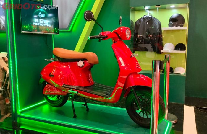 Volta Cyrus motor listrik prototype mejeng di IIMS 2024