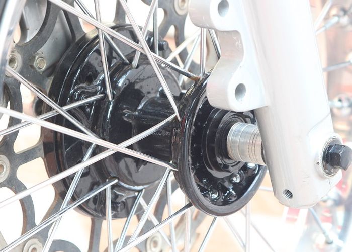 Teromolnya custom dari KLX 250