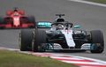 Sampai Bingung, Mercedes Kalah Telak Dari Ferrari Di Kualifikasi GP F1 China, Hamilton Cuma Geleng-Geleng 
