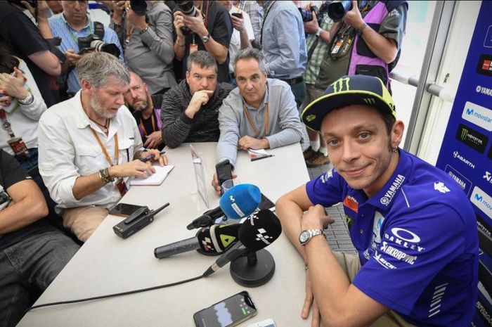 Valentino Rossi masih enggan temui Marquez dalam waktu dekat