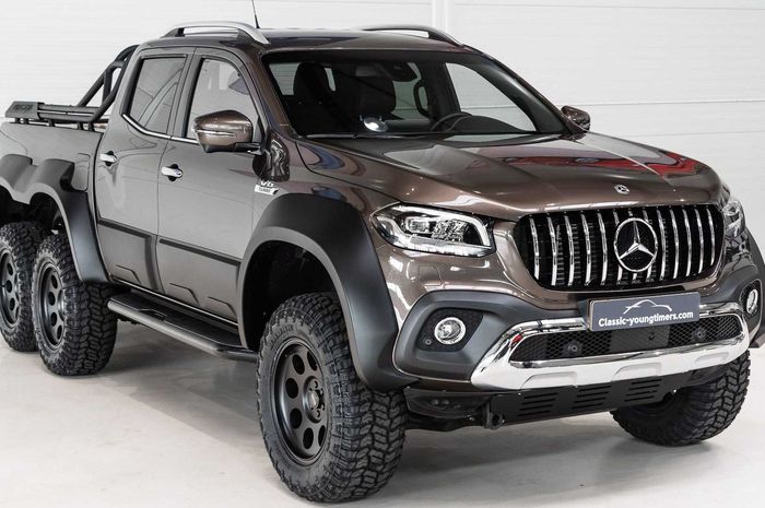 Berat Bilang Sayonara, Mercedes-Benz X-Class Malah Dibikin 6 Roda - Gridoto.com