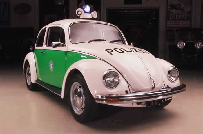 Mobil polisi Jerman yang memakai VW Beetle atau VW Kodok