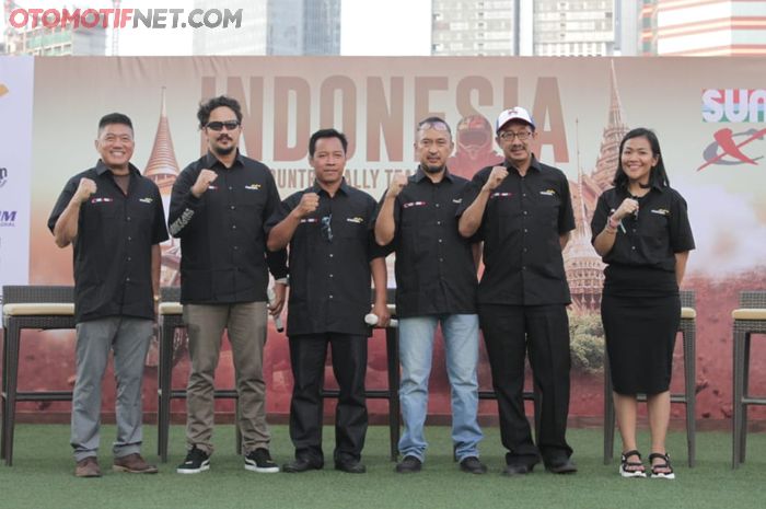 Skuat tim Indonesia Cross Country Rally Team untuk AXCR tahun ini 