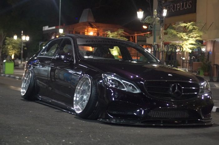 Tampilan Mercedes-Benz E250 W212 secara keseluruhan