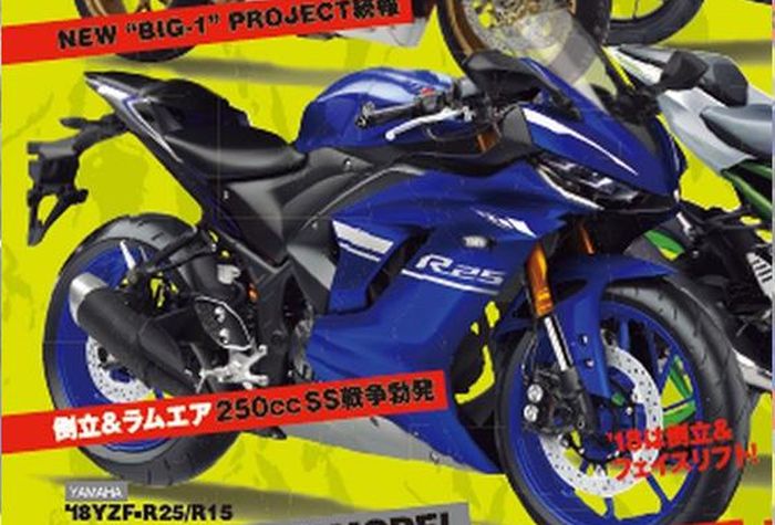 Hasil renderan Yamaha R25 dari Young Machine