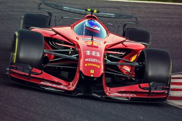 Futuristik! Ini Konsep Mobil F1 di Masa Depan ala Antonio Paglia ...