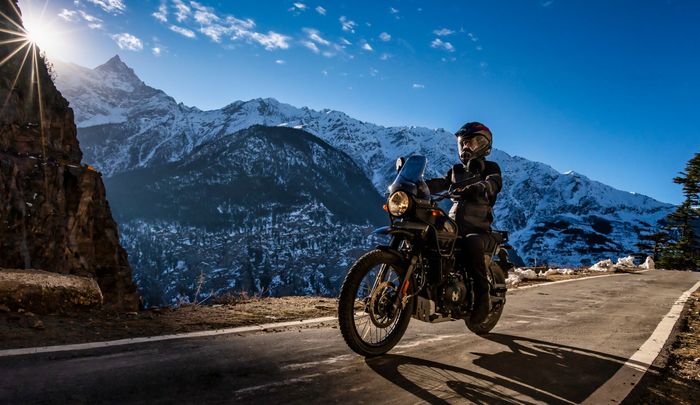 Himalayan sekarang dilengkapi dengan Royal Enfield Tripper, seperti GPS 