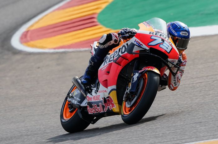 Alex Marquez saat di MotoGP Teruel 2020