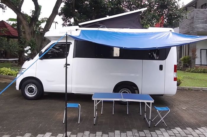 Daihatsu Gran Max motorhome garapan The Majesty Kirana Motorhome