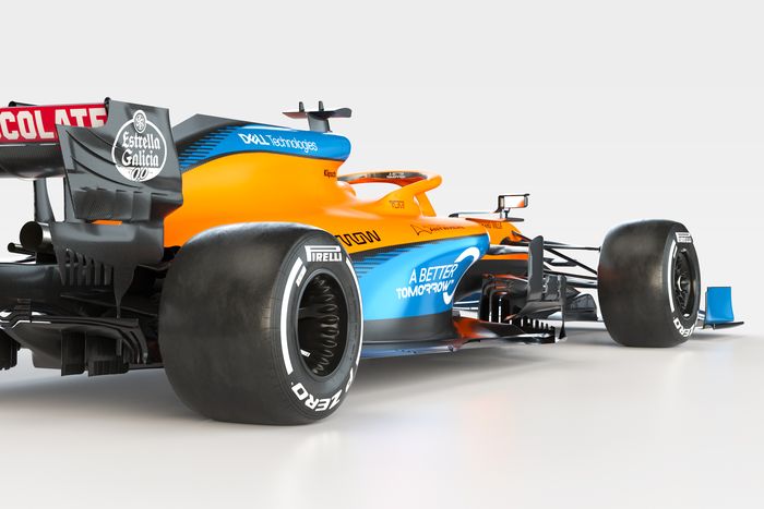 Sidepods mobil F1 2020 McLaren MCL35